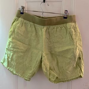 Toad & Co Lina style linen shorts